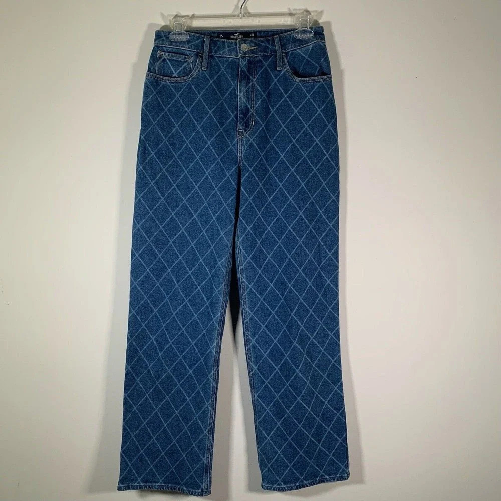 Hollister Jeans Women’s 26 X 29 Medium Wash Ultra High Rise Dad Jeans